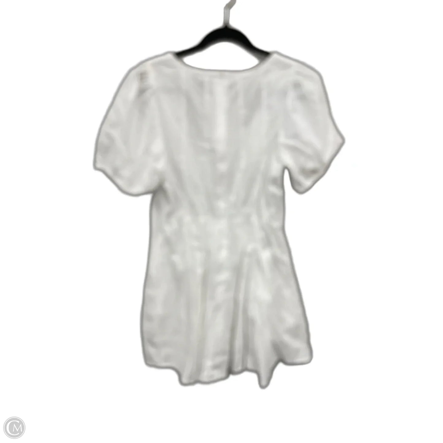 Dress Casual Short By Scoop In White, Size: L