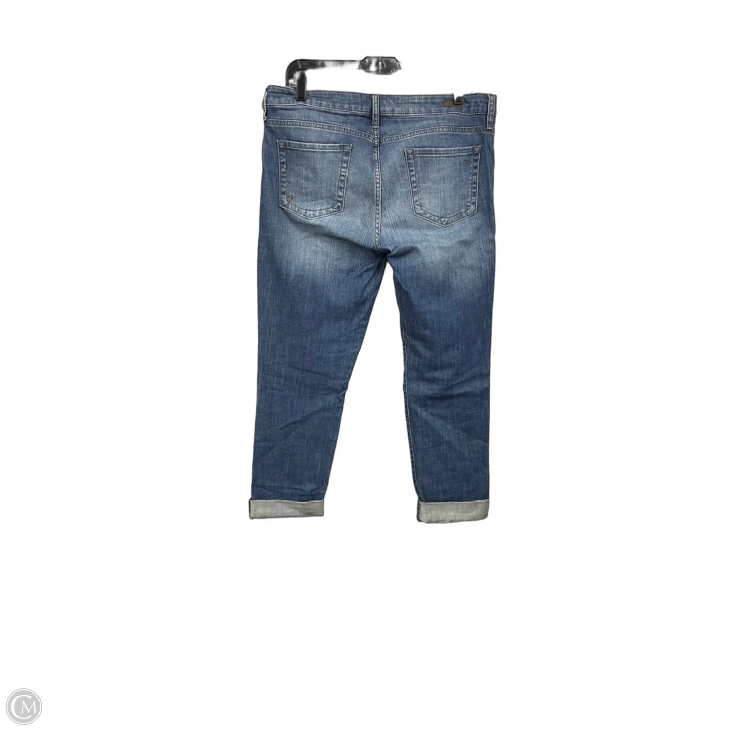 Jeans Boyfriend By Kut In Blue, Size: 10