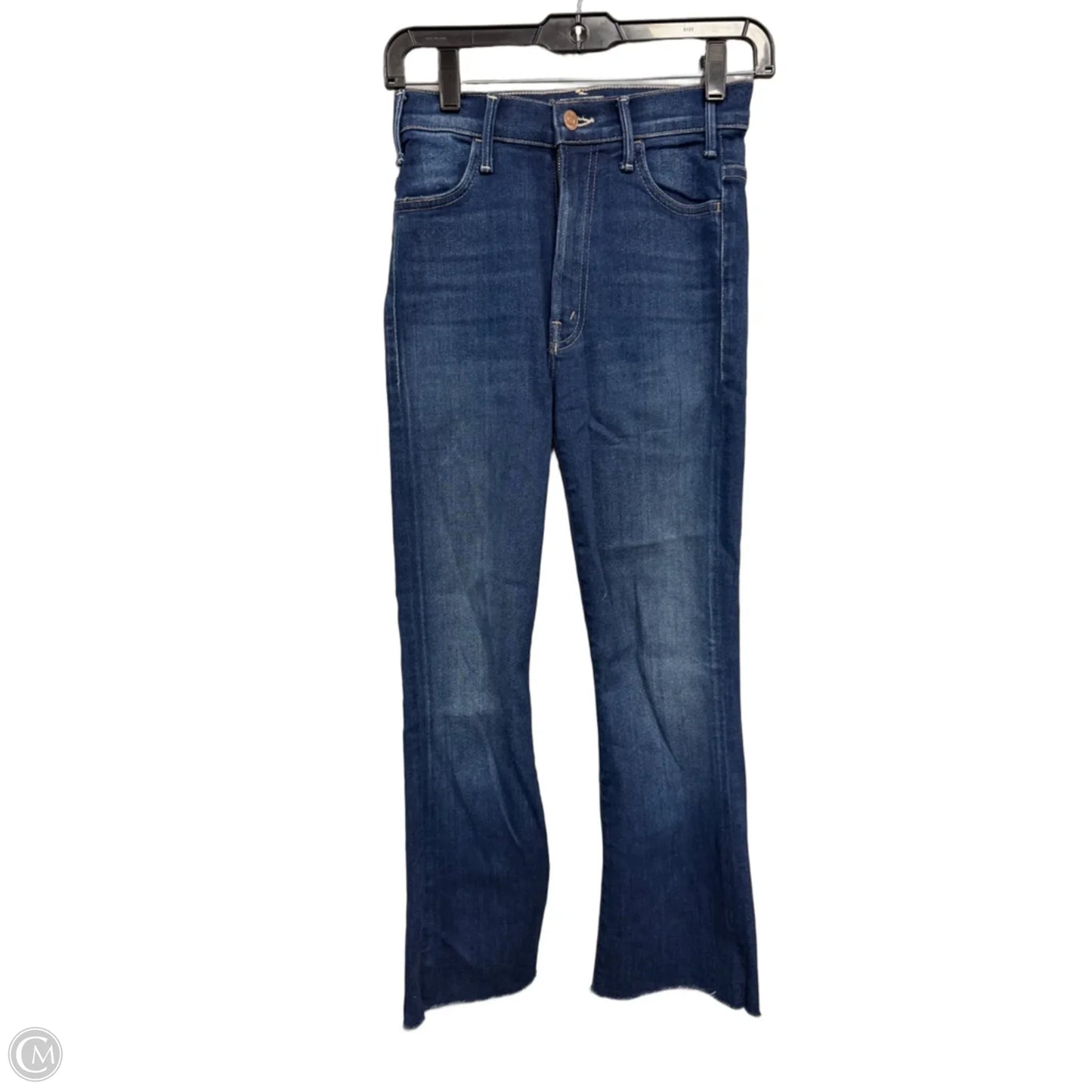 Jeans Straight By Mother In Blue, Size: 0
