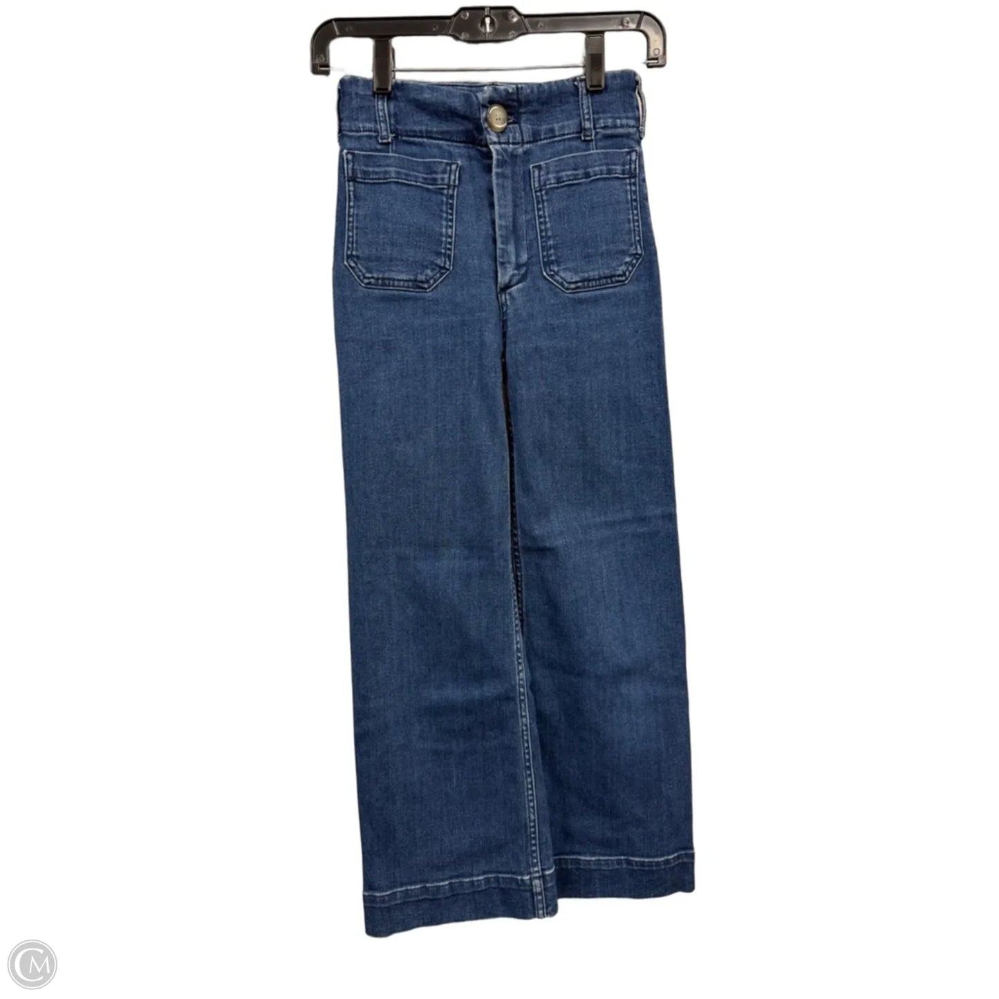 Jeans Flared By Maeve In Blue, Size: Xxs
