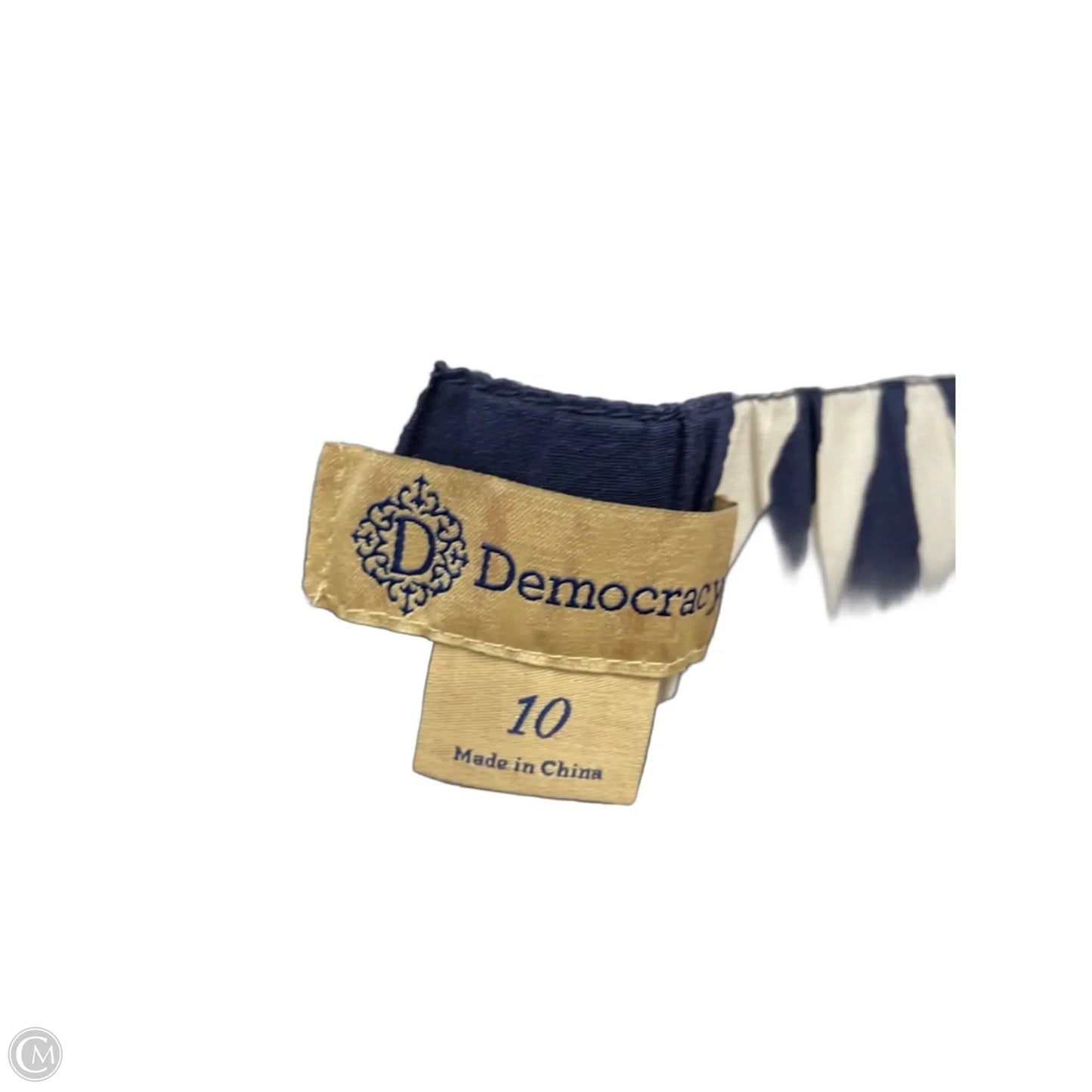 Pants Other By Democracy In Blue & Cream, Size: 10
