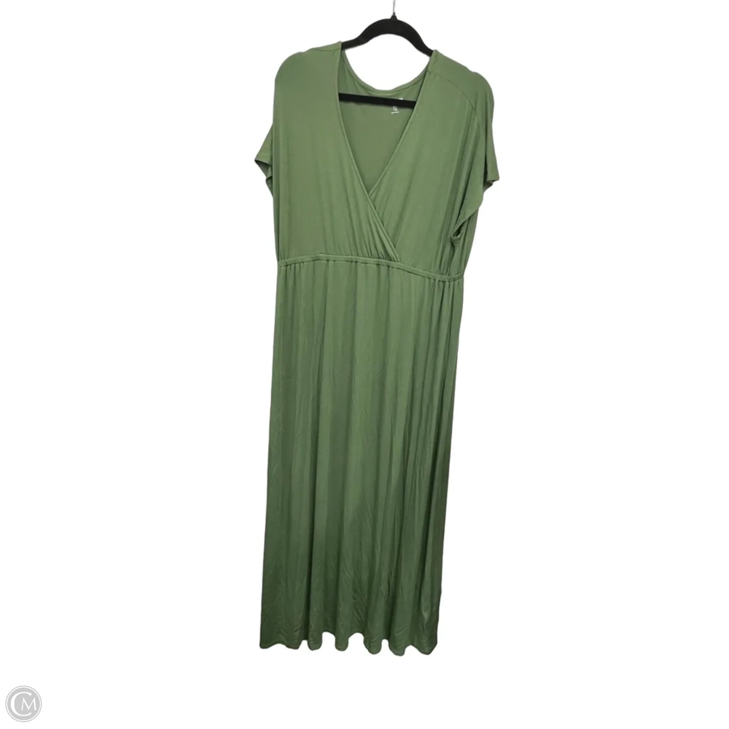 Dress Casual Maxi By Amazon Essentials In Green, Size: Xl
