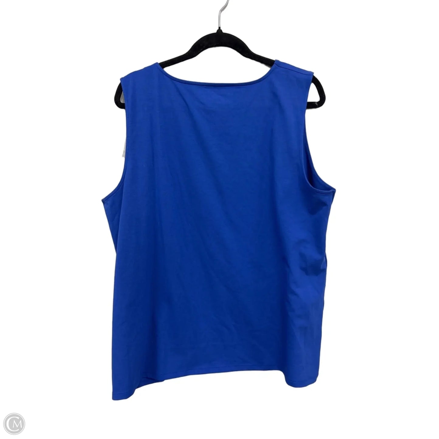 Top Sleeveless Basic By Chicos In Blue, Size: Xxl