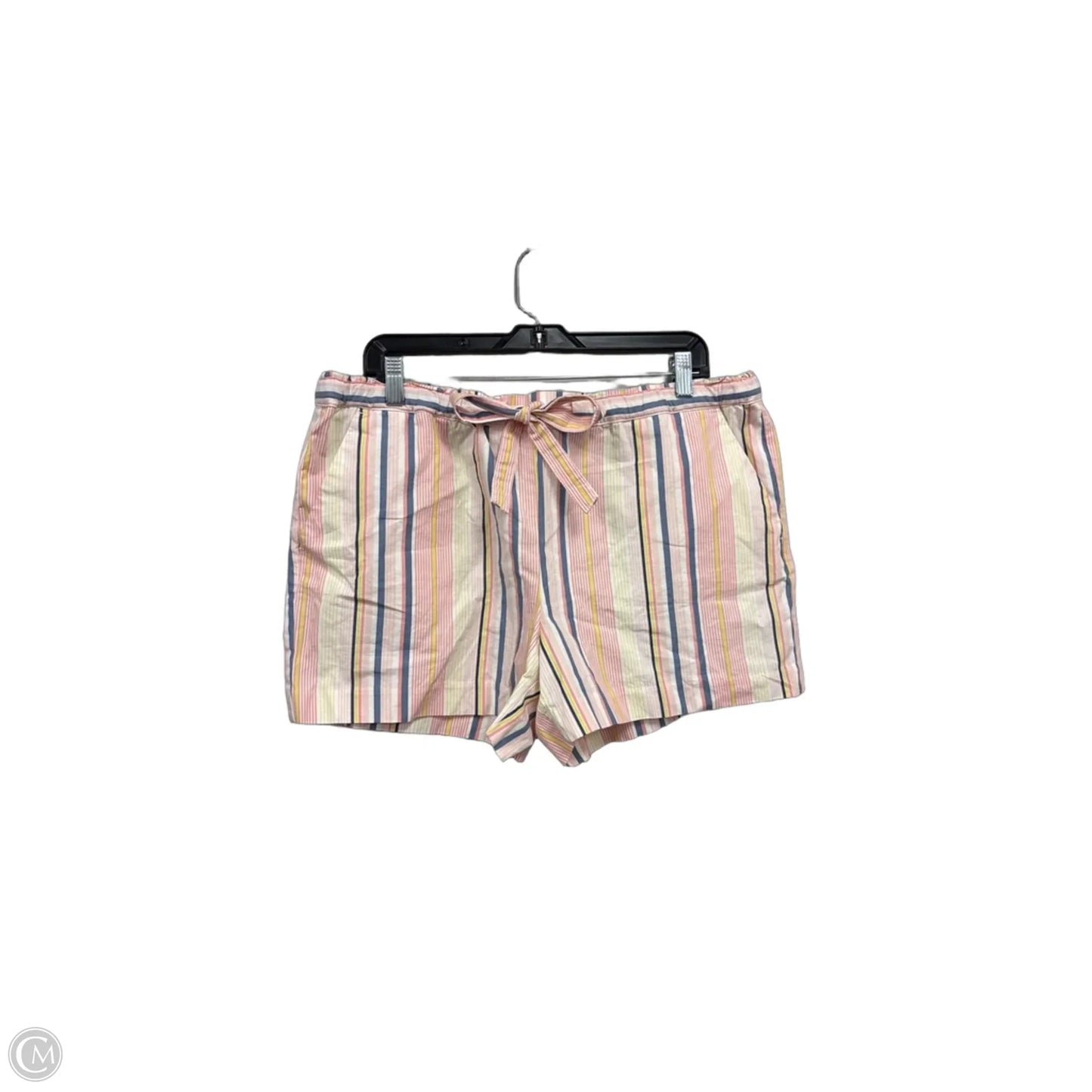 Shorts By Loft In Blue & Pink, Size: L