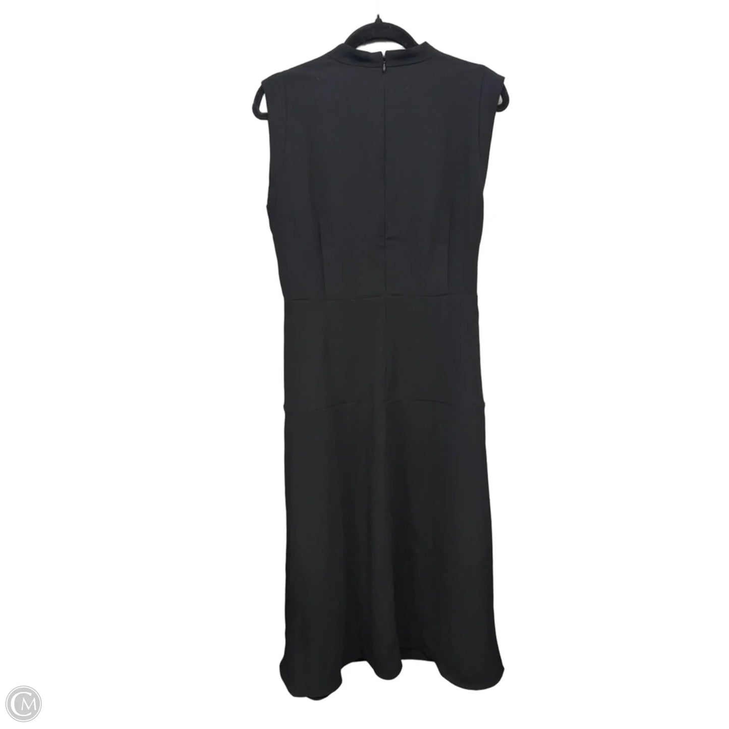 Dress Casual Midi By White House Black Market In Black, Size: 12