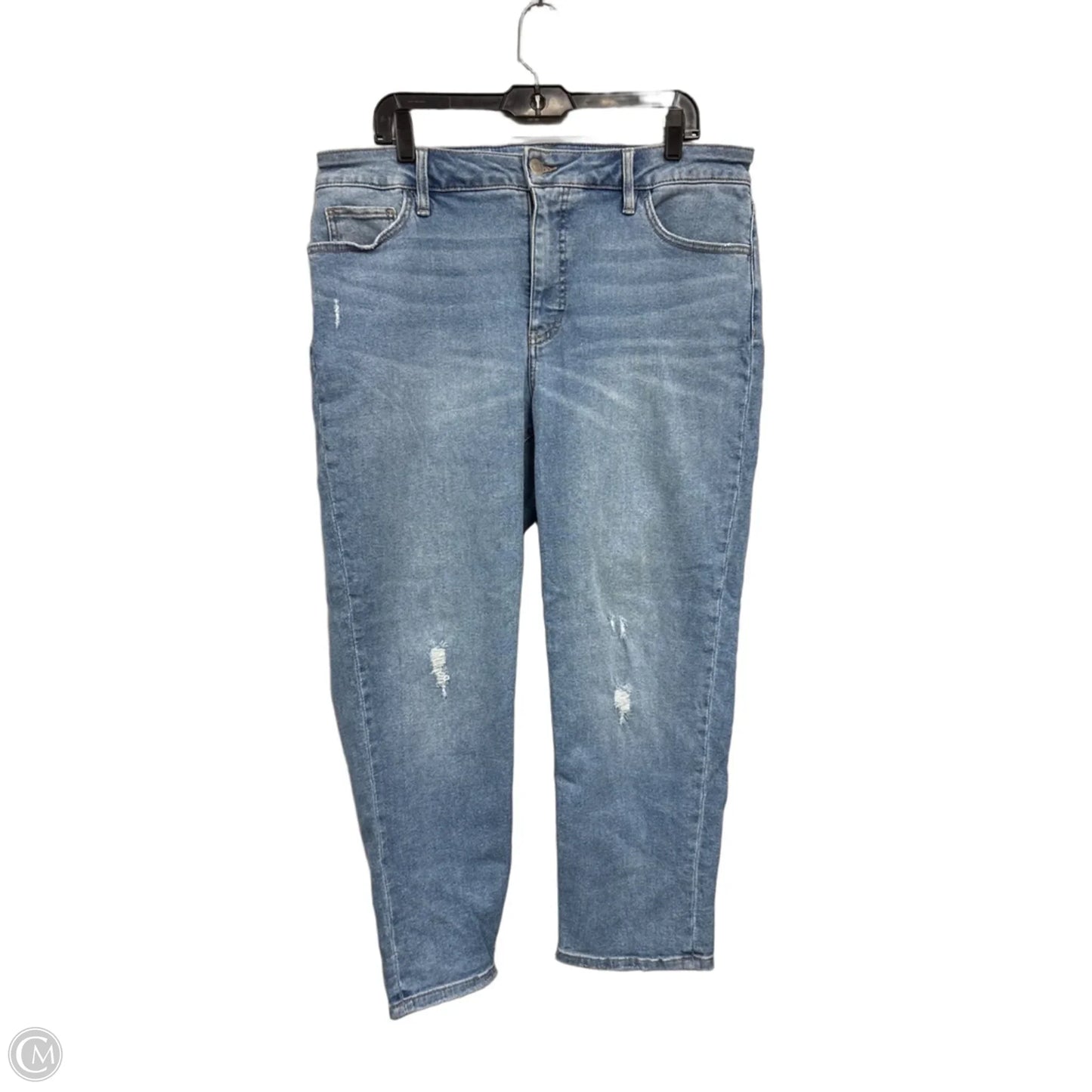 Jeans Straight By Ava & Viv In Bronze, Size: 14