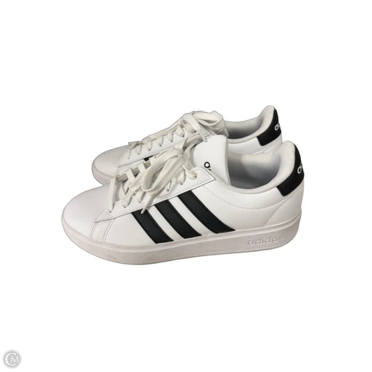 Shoes Sneakers By Adidas In Black & White, Size: 9.5