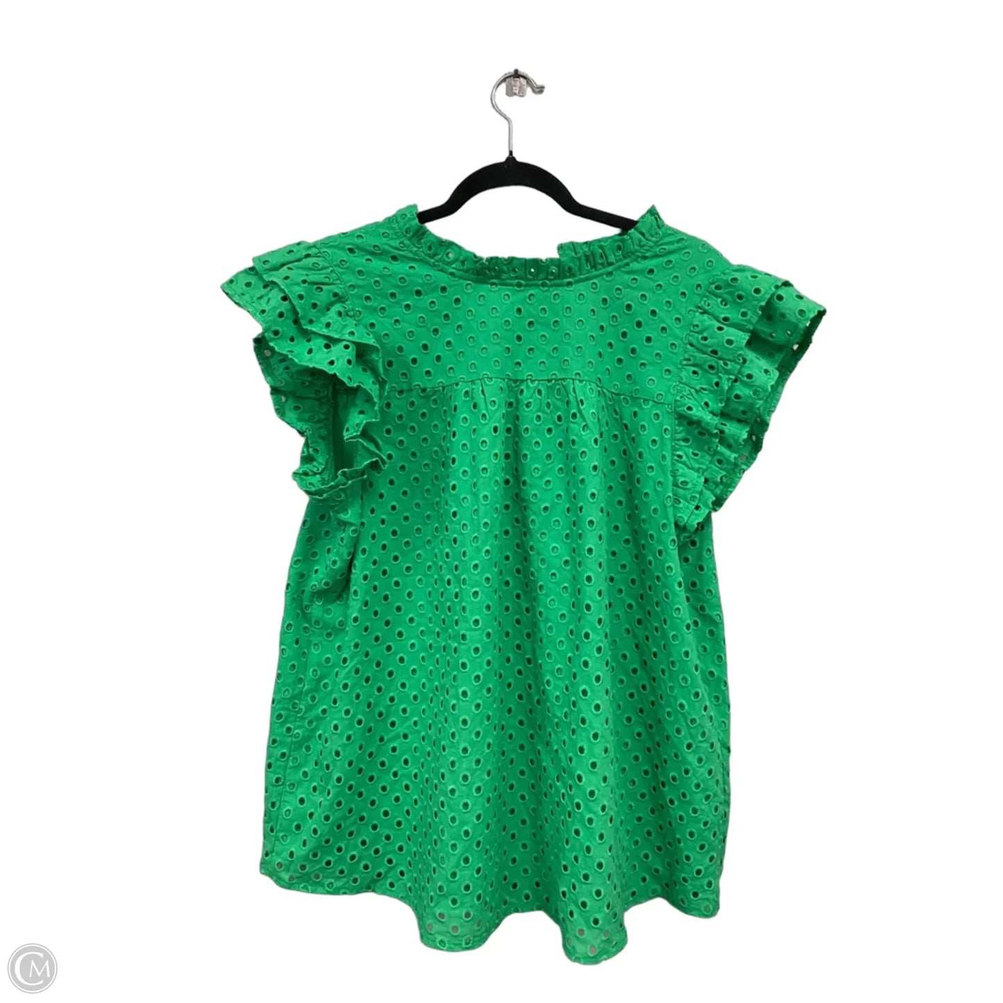 Top Short Sleeve By Btfbm In Green, Size: Xl