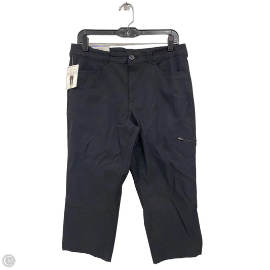 Athletic Capris By Eddie Bauer In Black, Size: 10