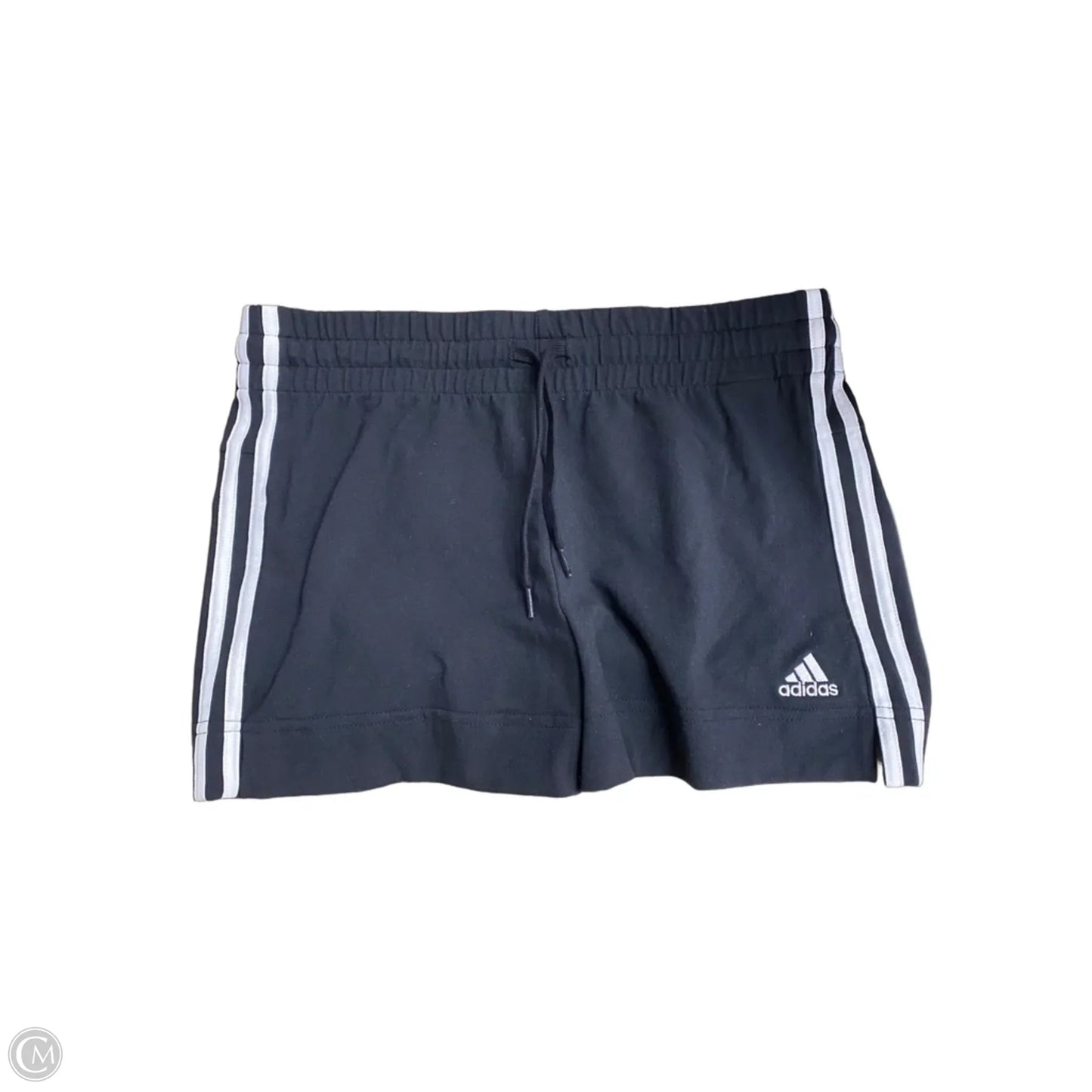 Athletic Shorts By Adidas In Black & White, Size: S