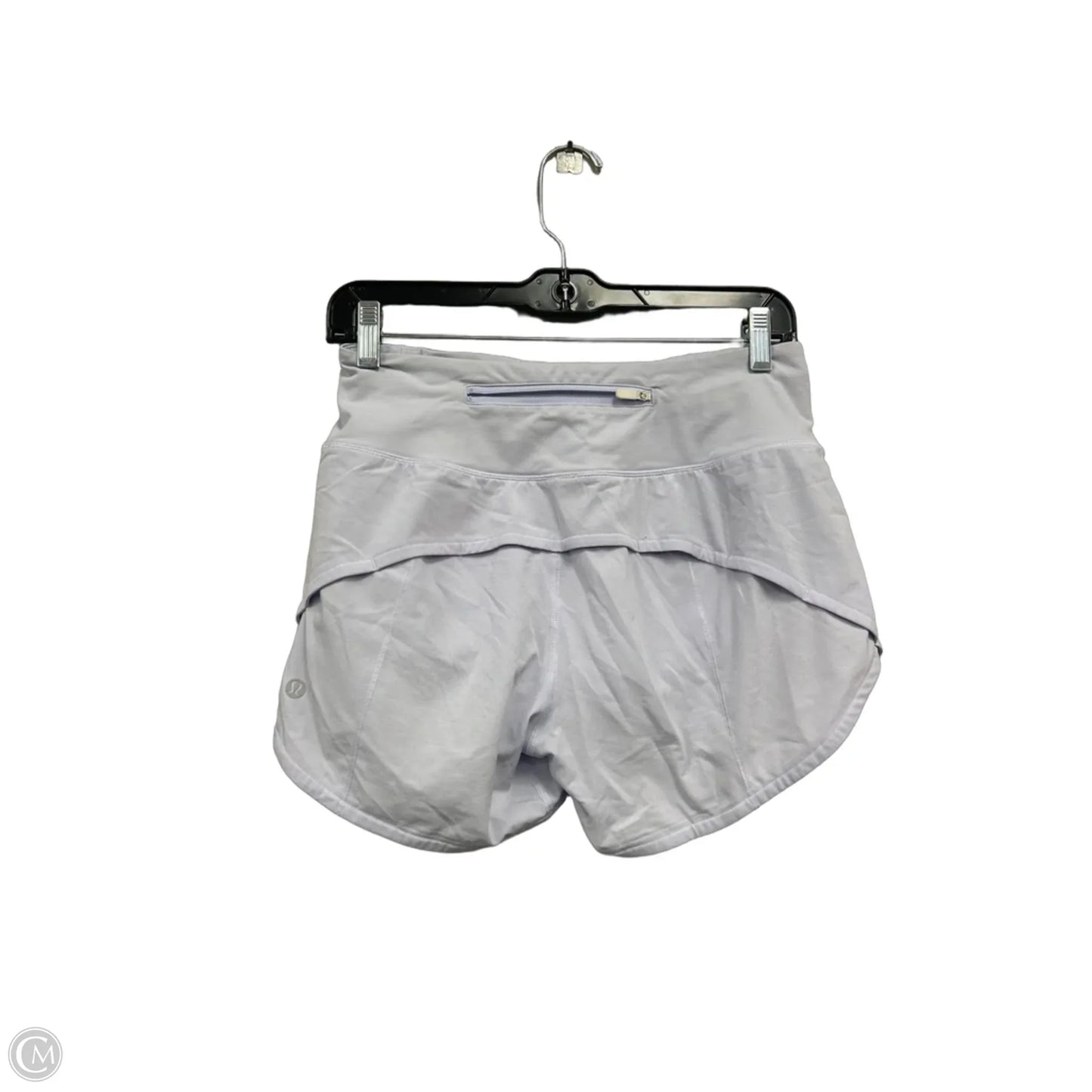 Athletic Shorts By Lululemon In Purple, Size: 4