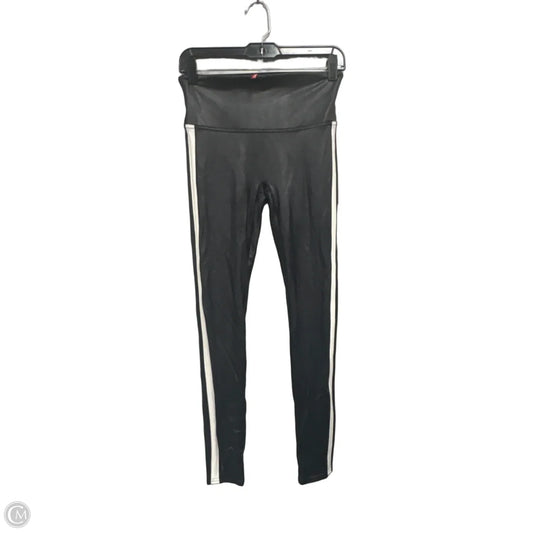 Pants Leggings By Spanx In Black & White, Size: M