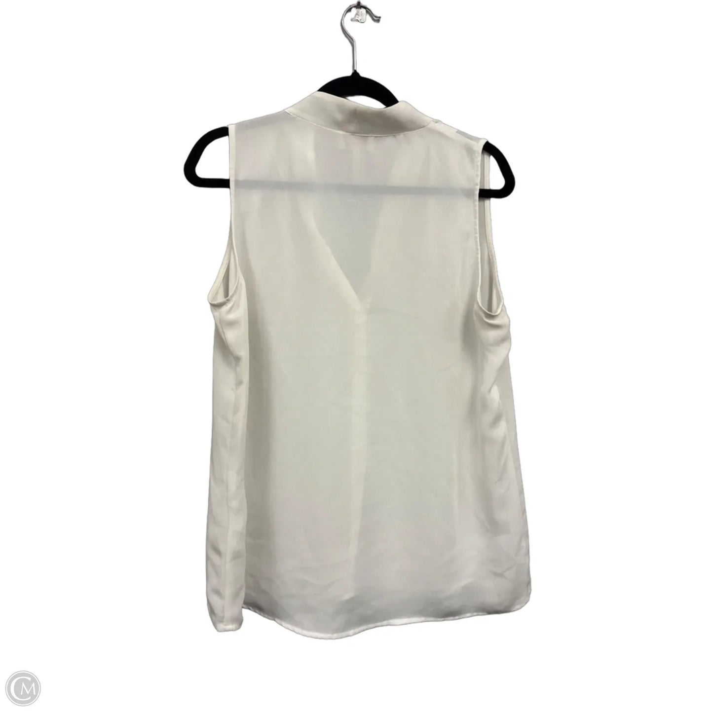 Blouse Sleeveless By Laundry In Cream, Size: M