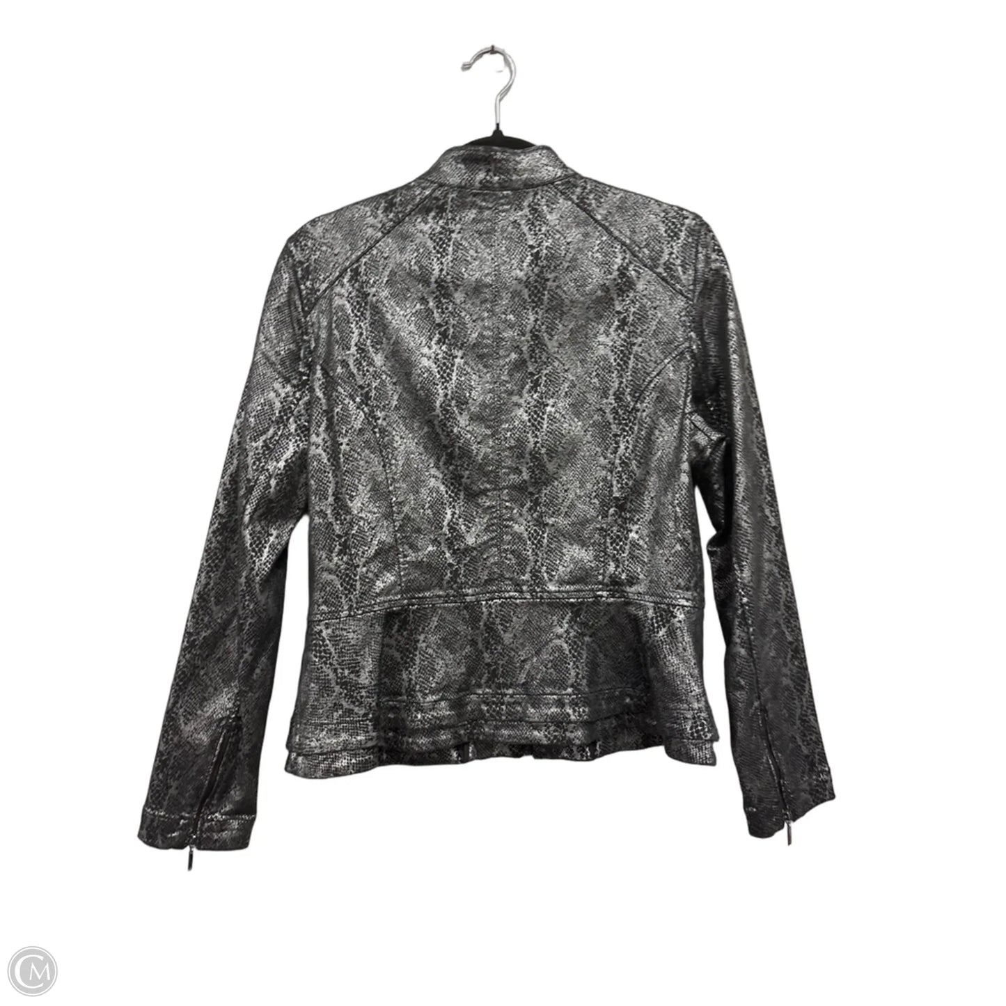 Jacket Other By White House Black Market In Black & Silver, Size: 12