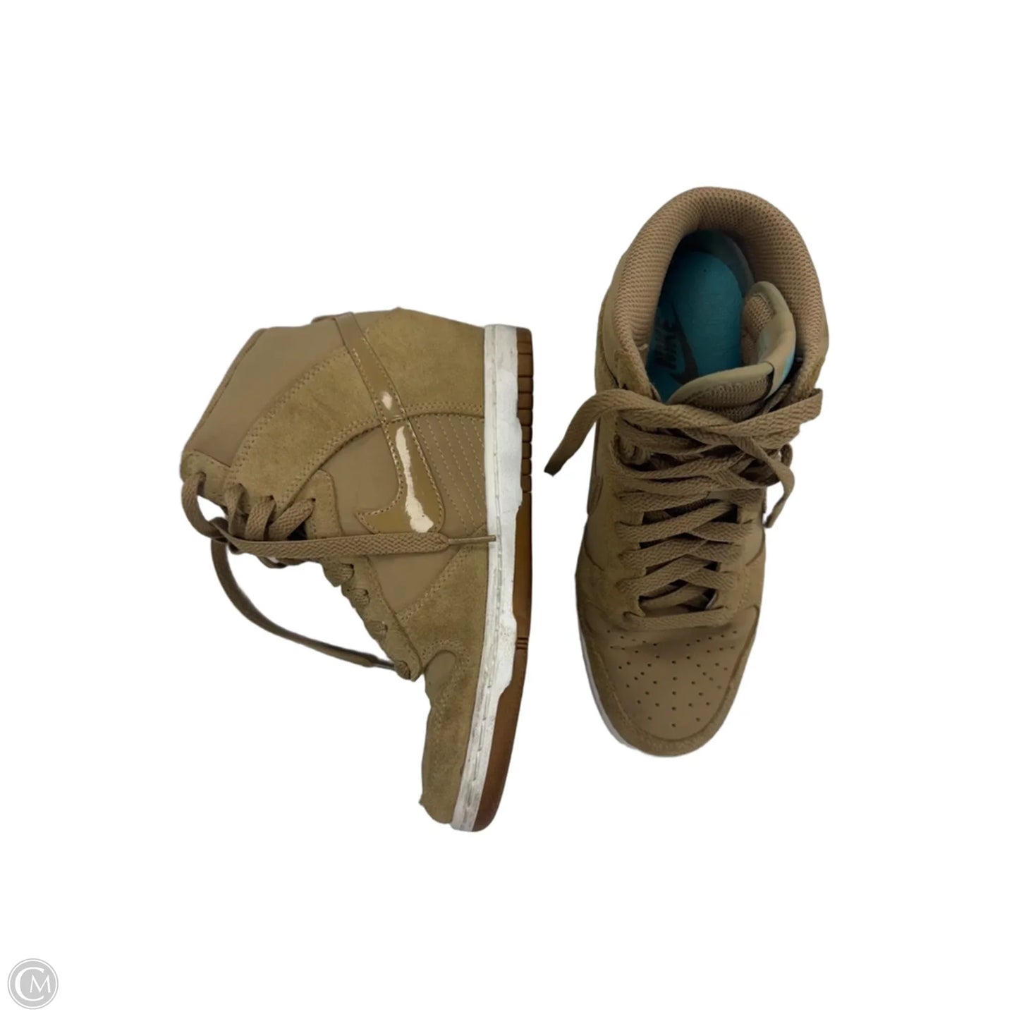 Shoes Sneakers By Nike In Tan, Size: 6.5