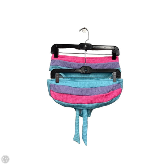 Swimsuit 2pc By Clothes Mentor In Blue & Pink, Size: M