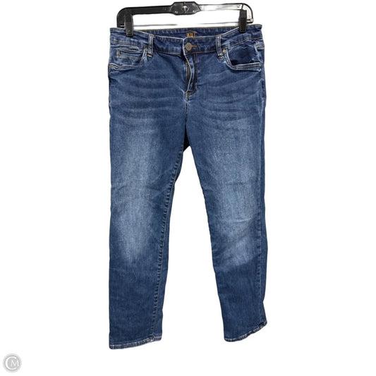 Jeans Straight By Kut In Blue, Size: 10