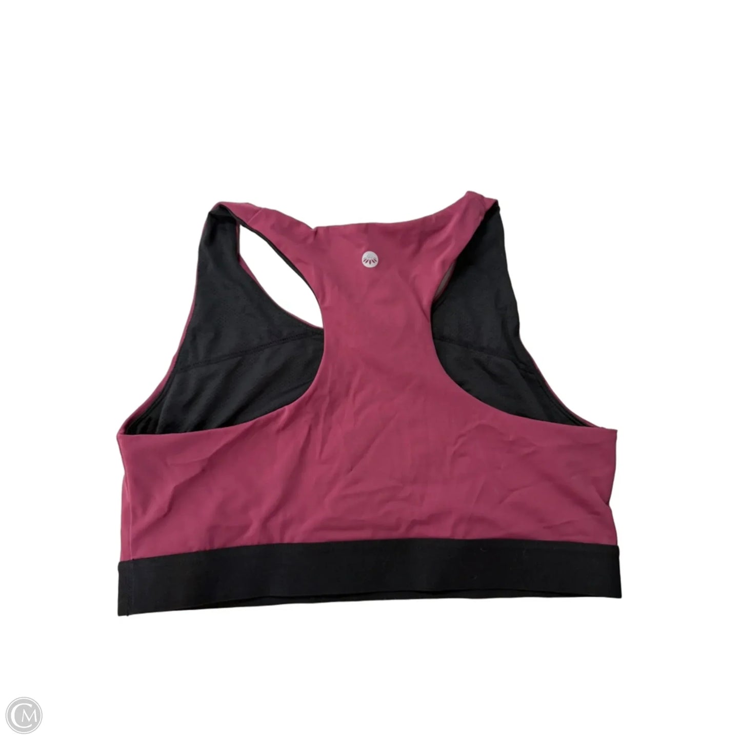 Athletic Bra By Senita In Black & Pink, Size: Xxl