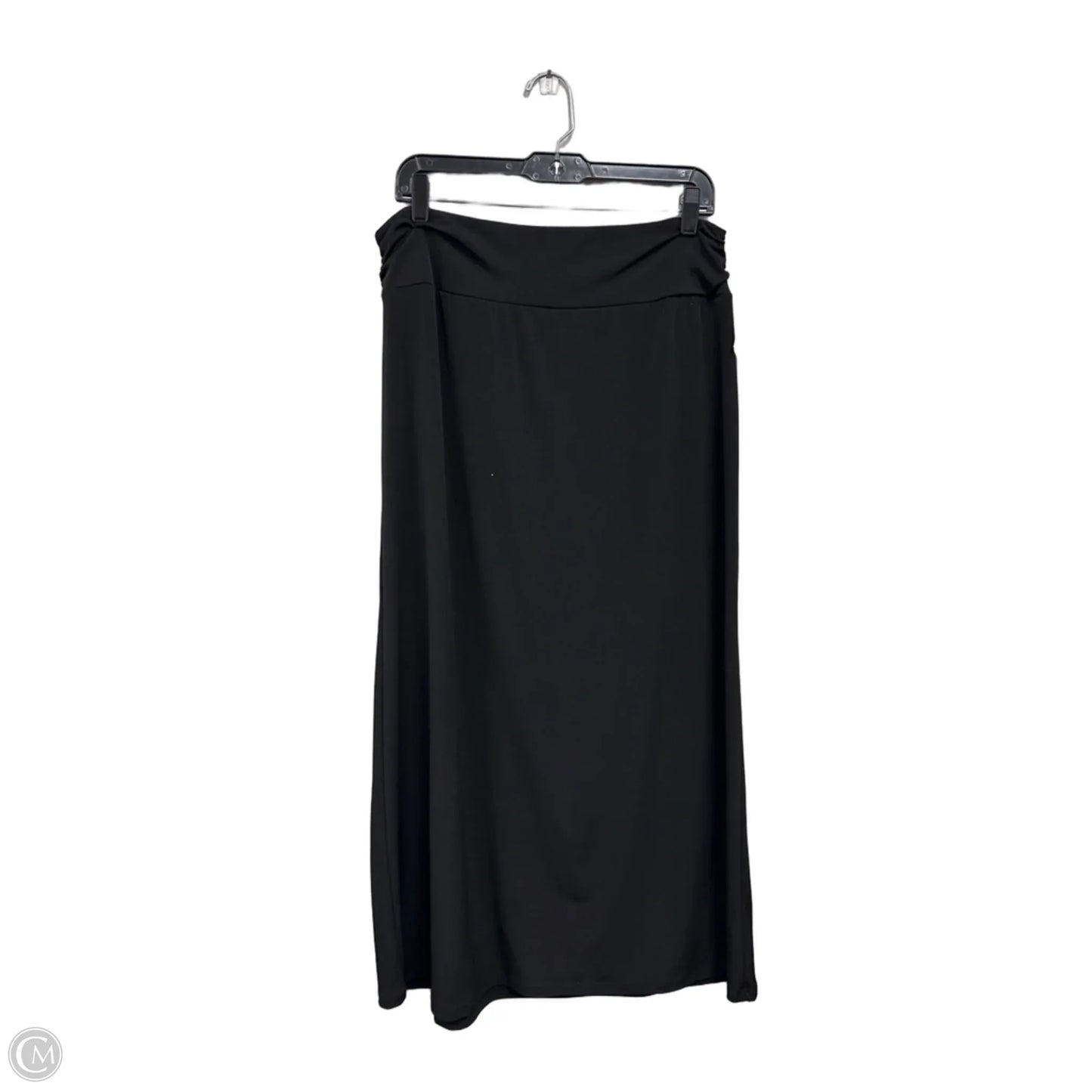 Skirt Maxi By Carole Little In Black, Size: L
