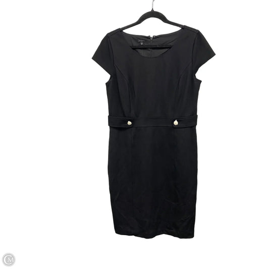 Dress Casual Midi By Talbots In Black, Size: 10