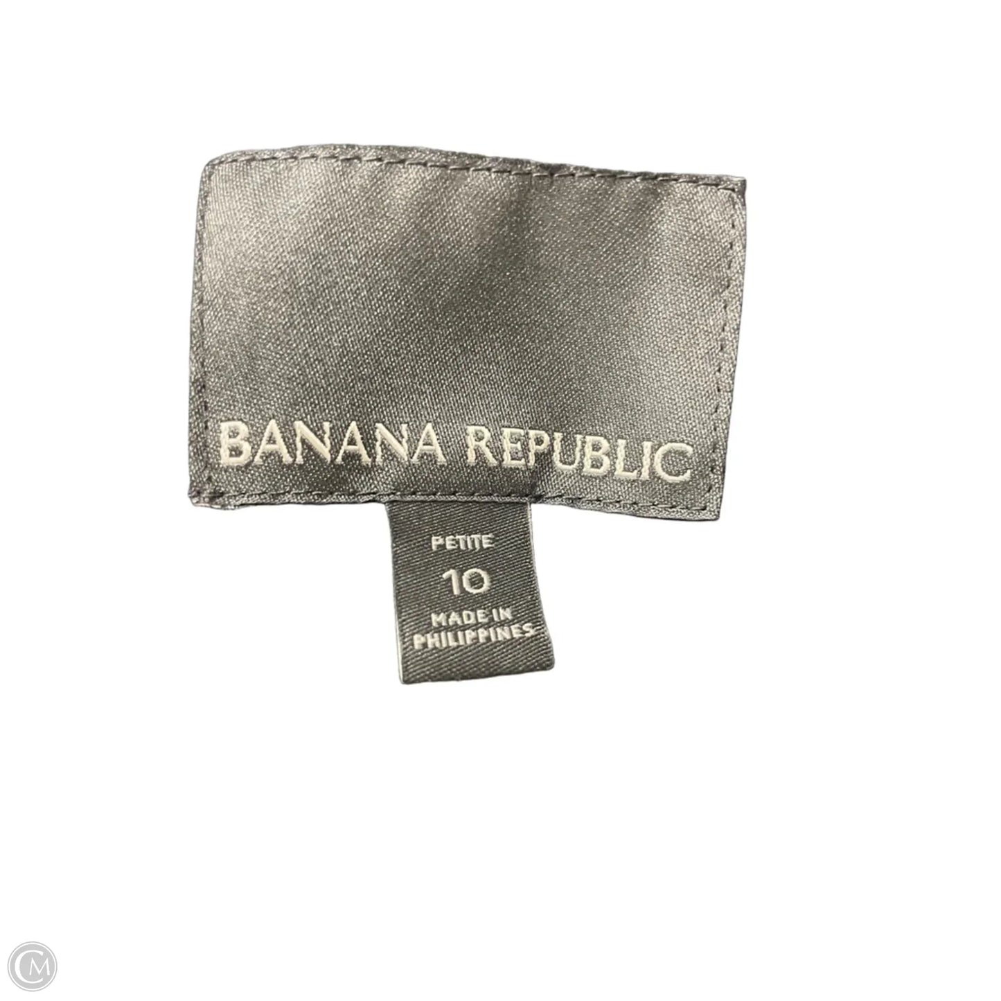 Blazer By Banana Republic In Grey & White, Size: 10p