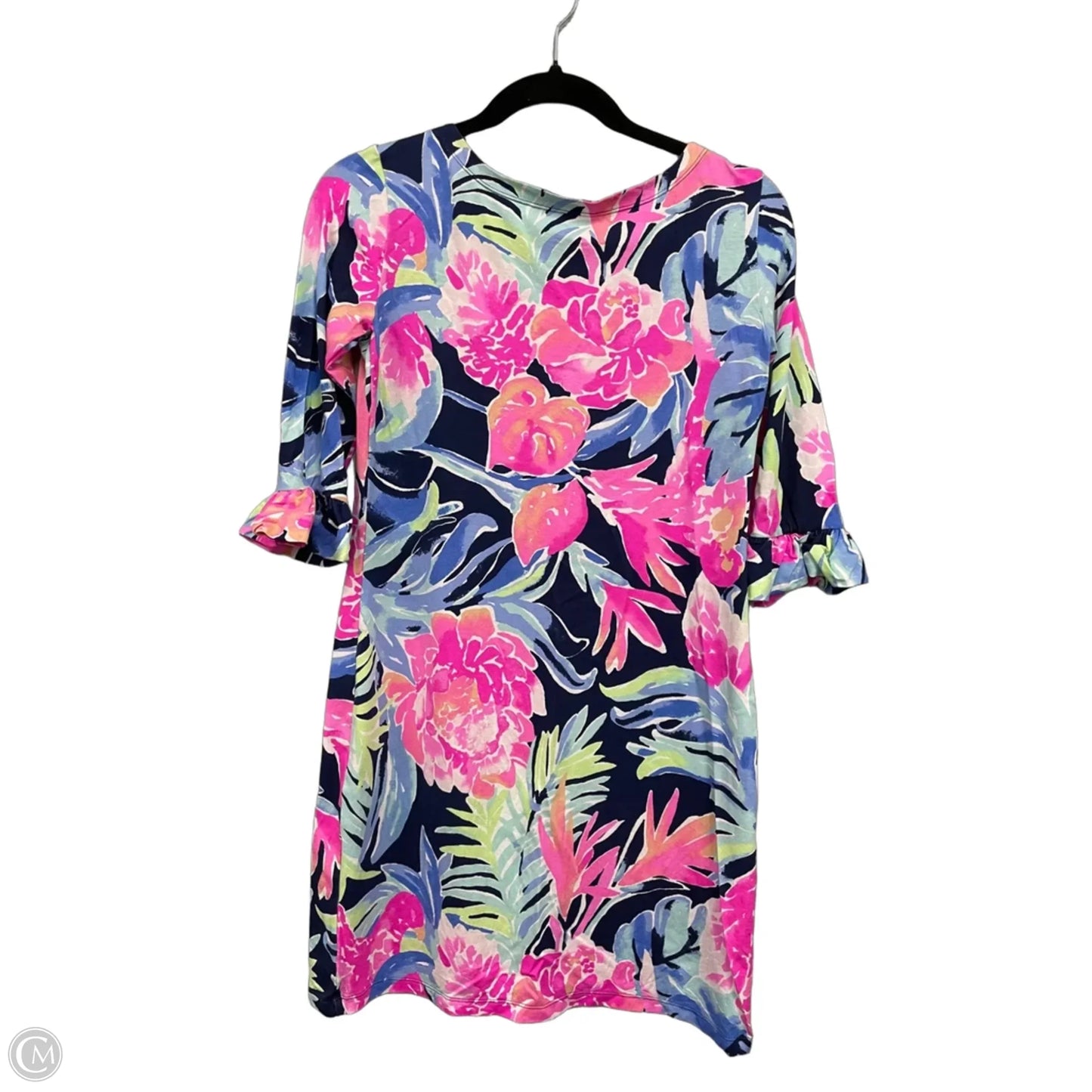 Dress Designer By Lilly Pulitzer In Blue & Pink, Size: Xs