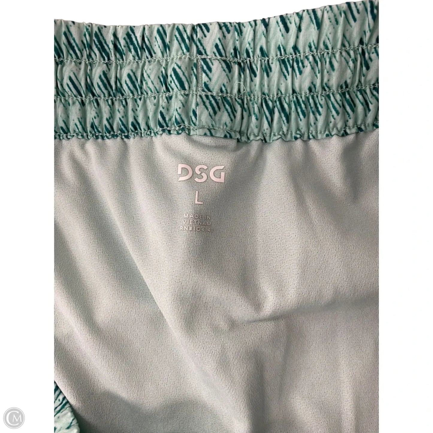 Athletic Shorts By Dsg Outerwear In Green, Size: L