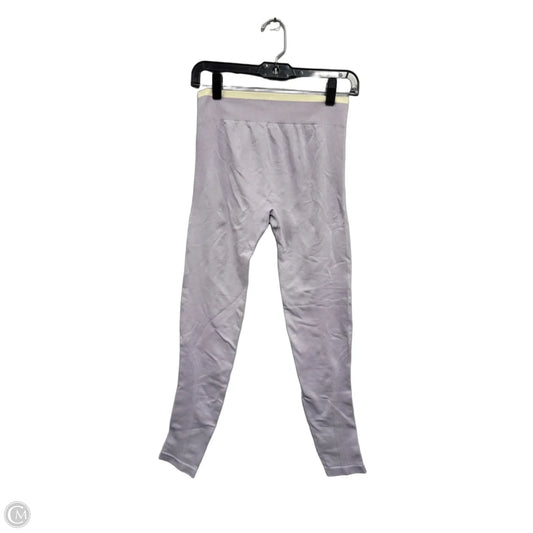 Athletic Leggings By Mng In Cream & Purple, Size: M