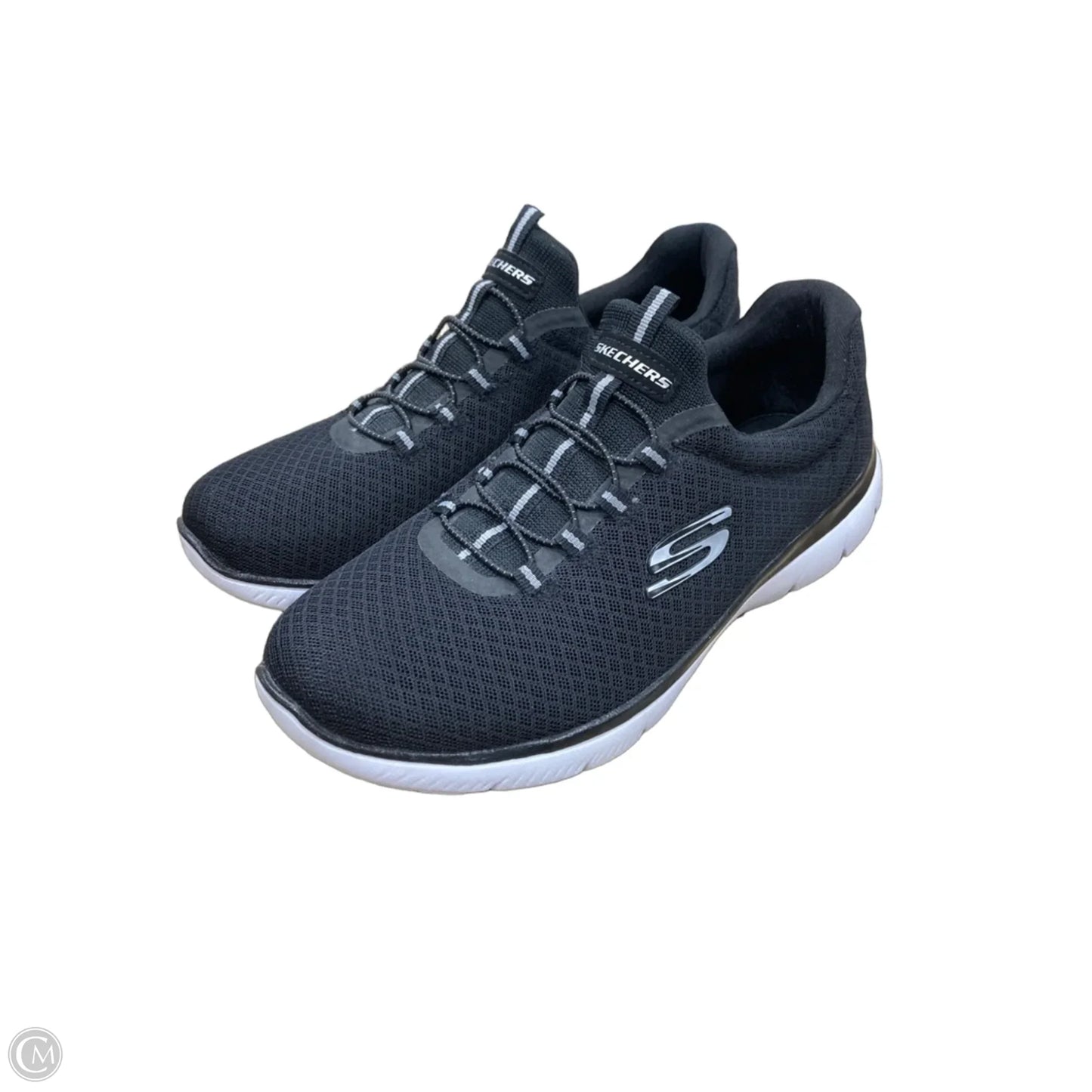 Shoes Athletic By Skechers In Black, Size: 8