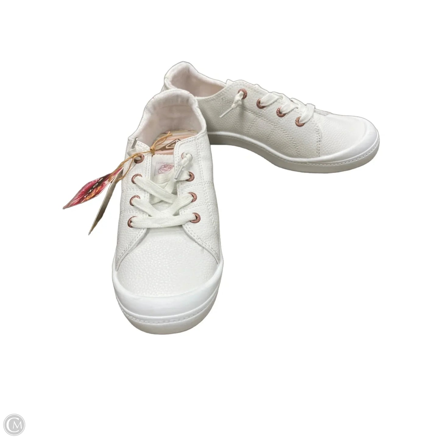 Shoes Sneakers By Roxy In White, Size: 9