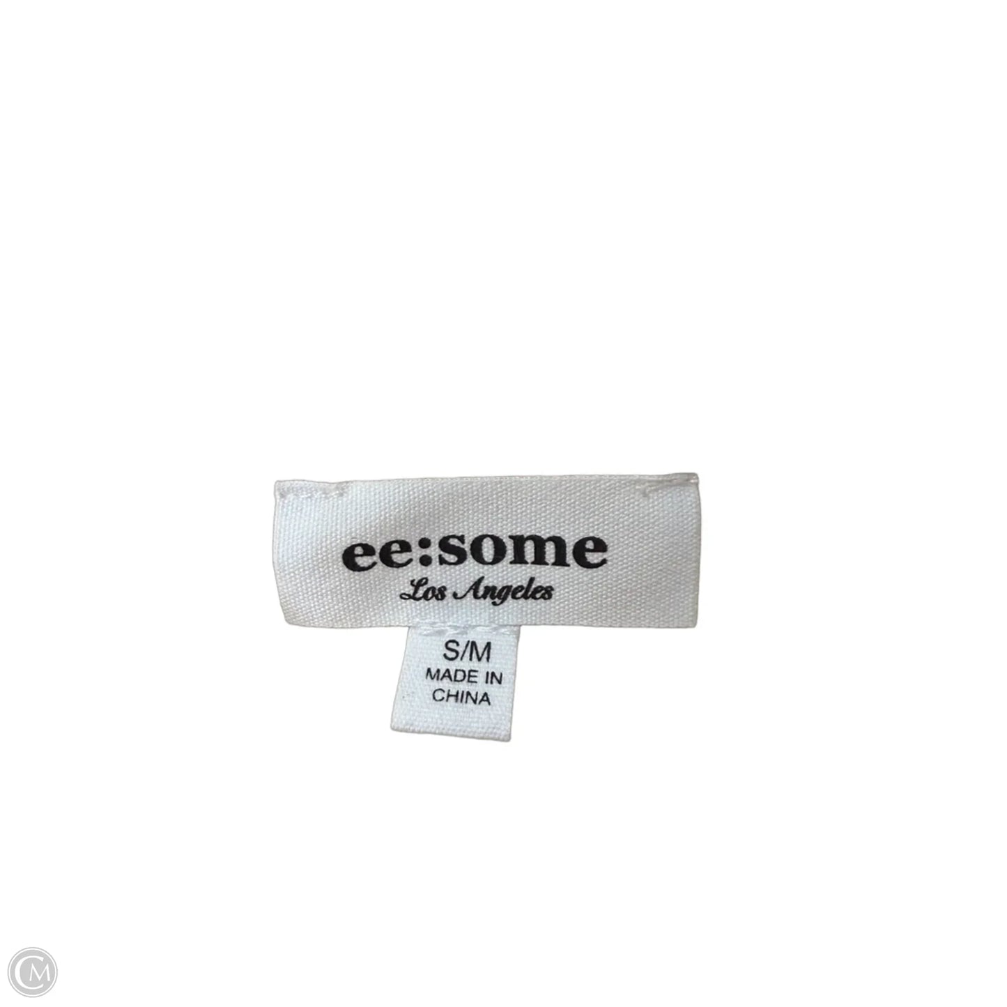 Sweater By Ee Some In Cream & Red, Size: S