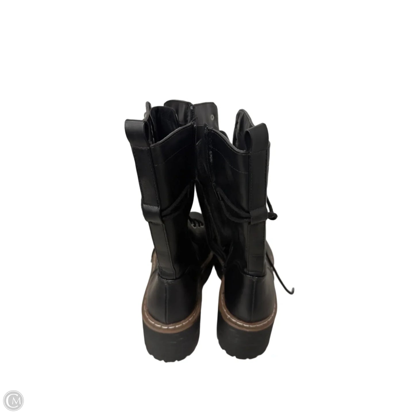 Boots Combat By Soda In Black, Size: 8.5