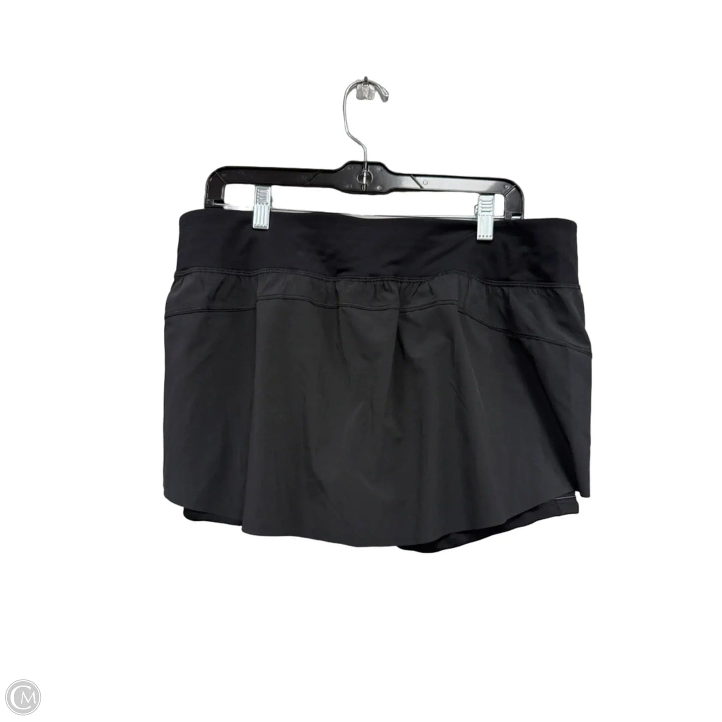 Athletic Skort By Lululemon In Black, Size: 12