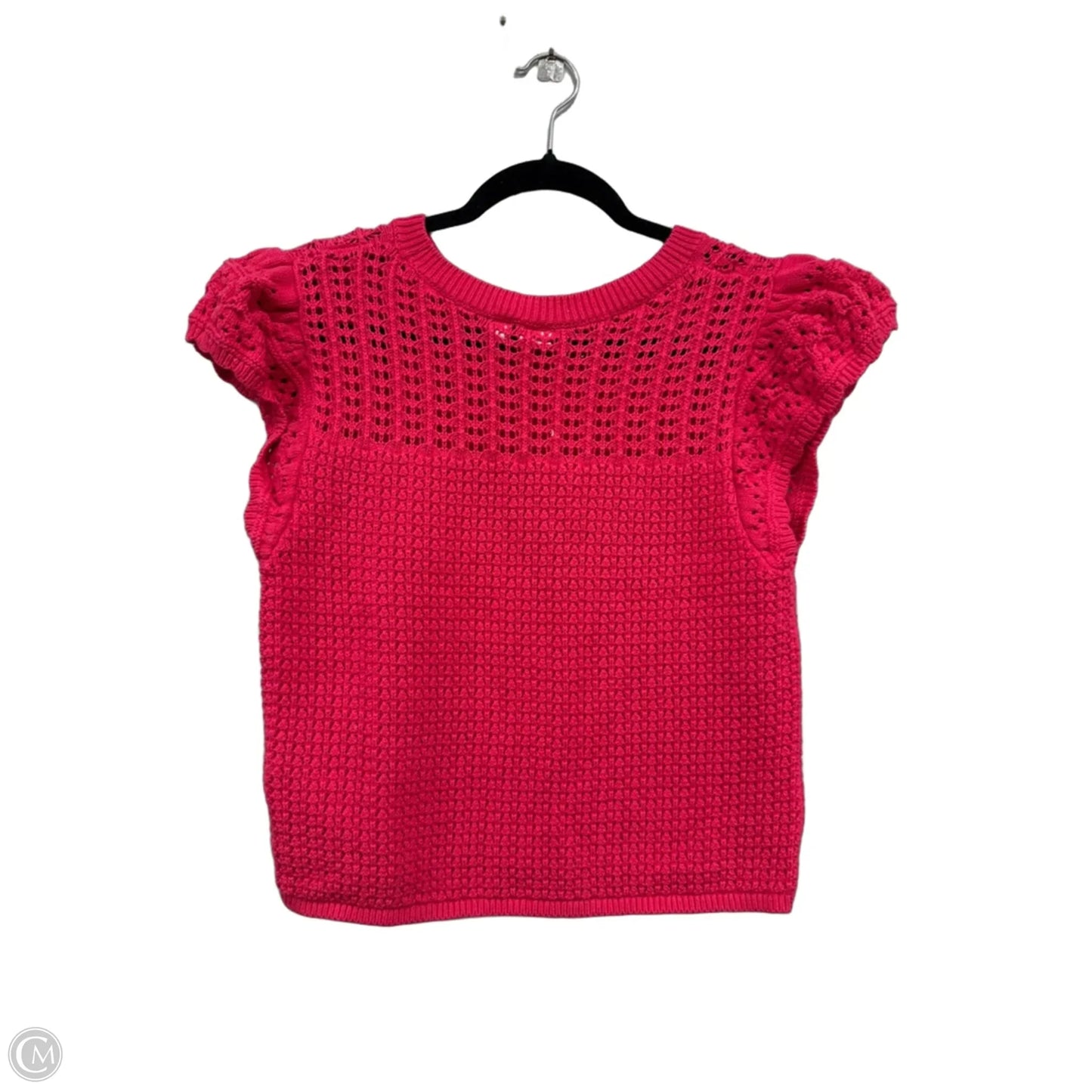 Sweater Short Sleeve By Gap In Pink, Size: M