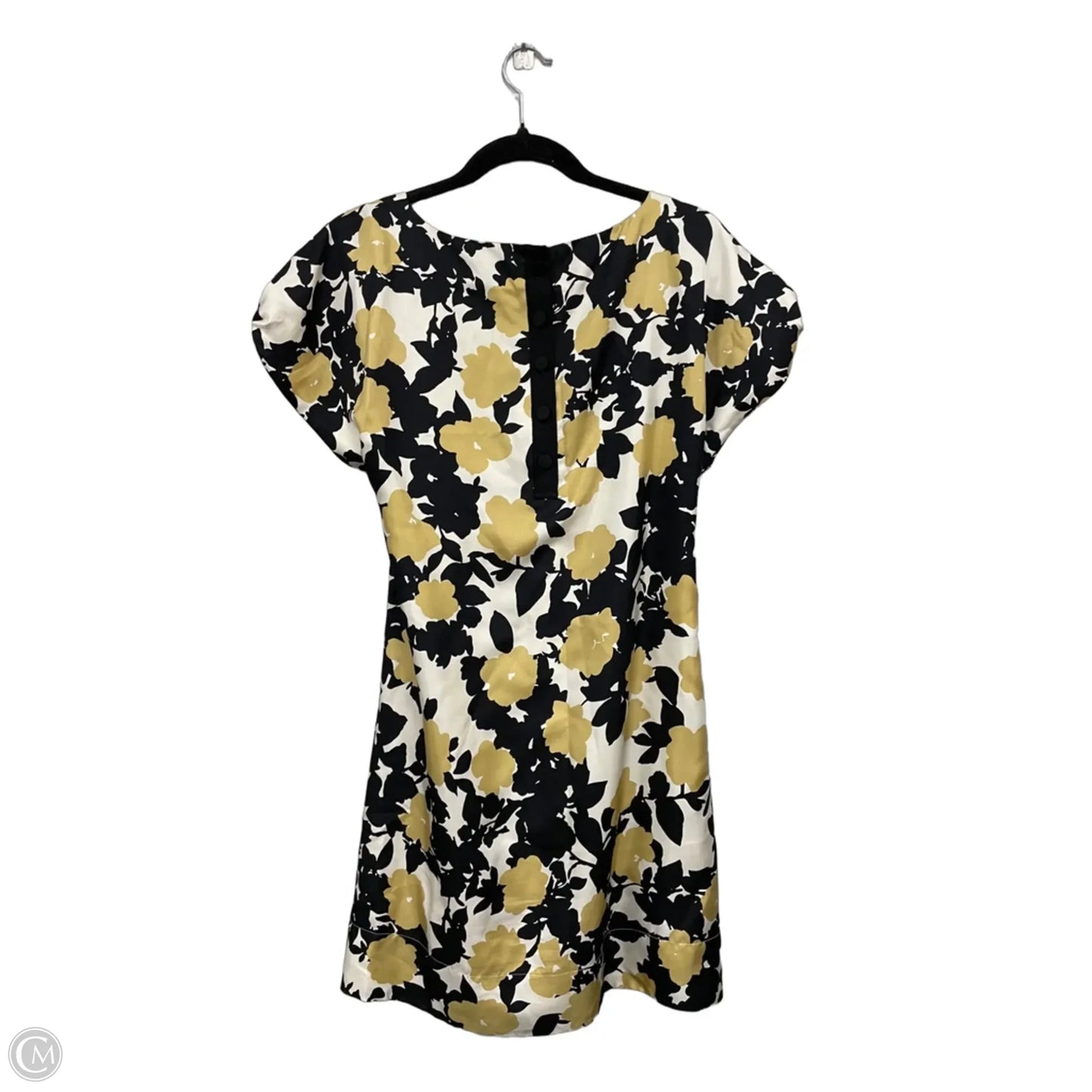Dress Casual Short By Banana Republic In Black & Tan, Size: M