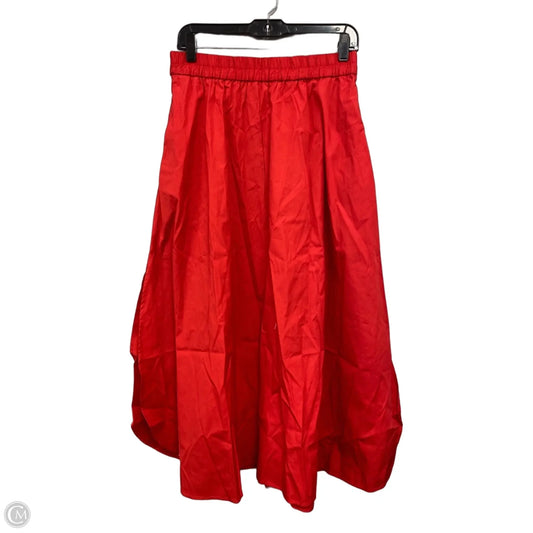 Skirt Maxi By Madewell In Red, Size: S