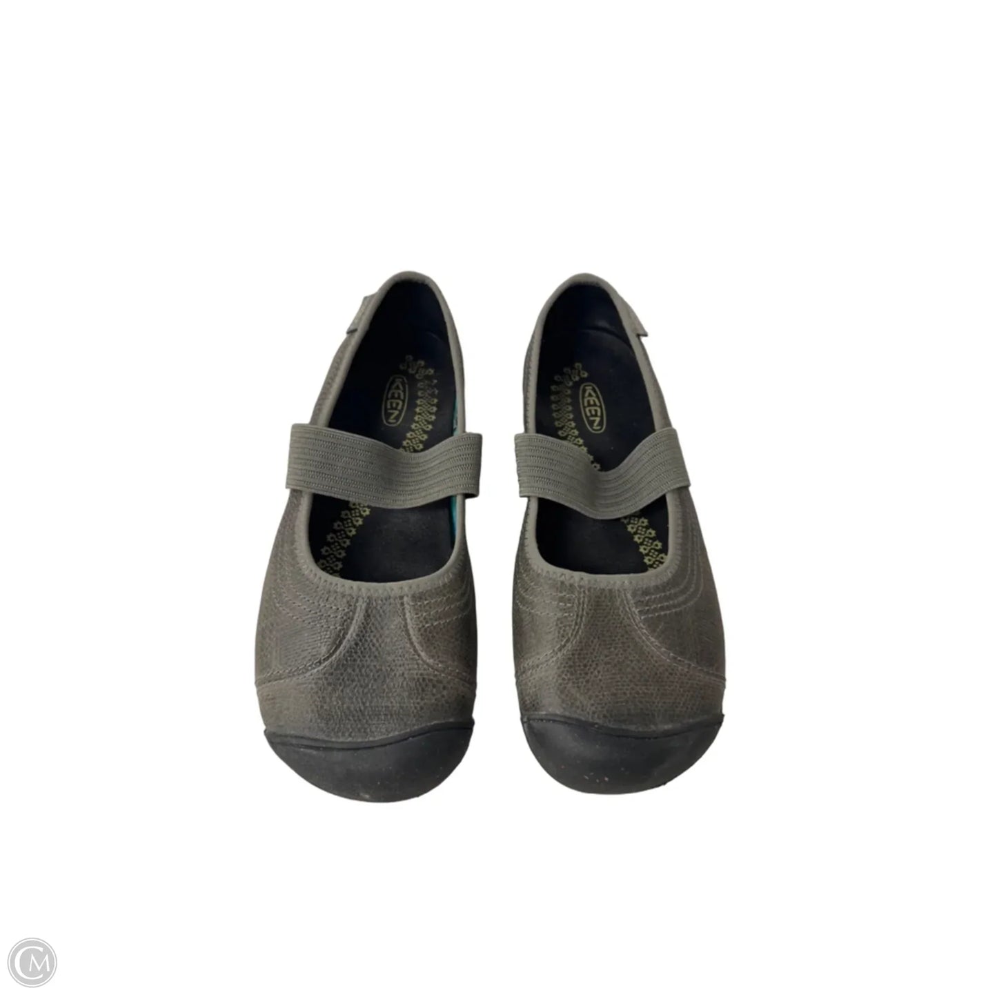 Shoes Flats By Keen In Grey, Size: 9