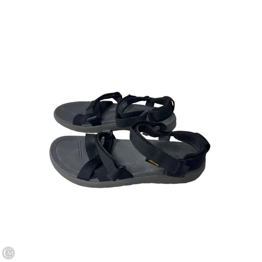 Sandals Flats By Teva In Black, Size: 9