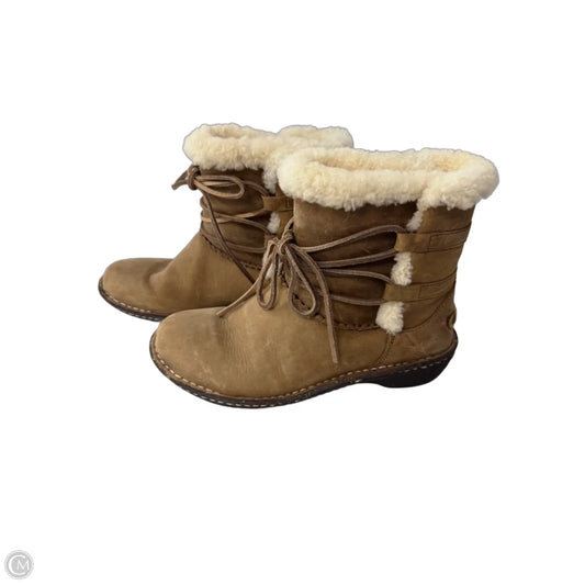 Boots Designer By Ugg In Tan, Size: 9