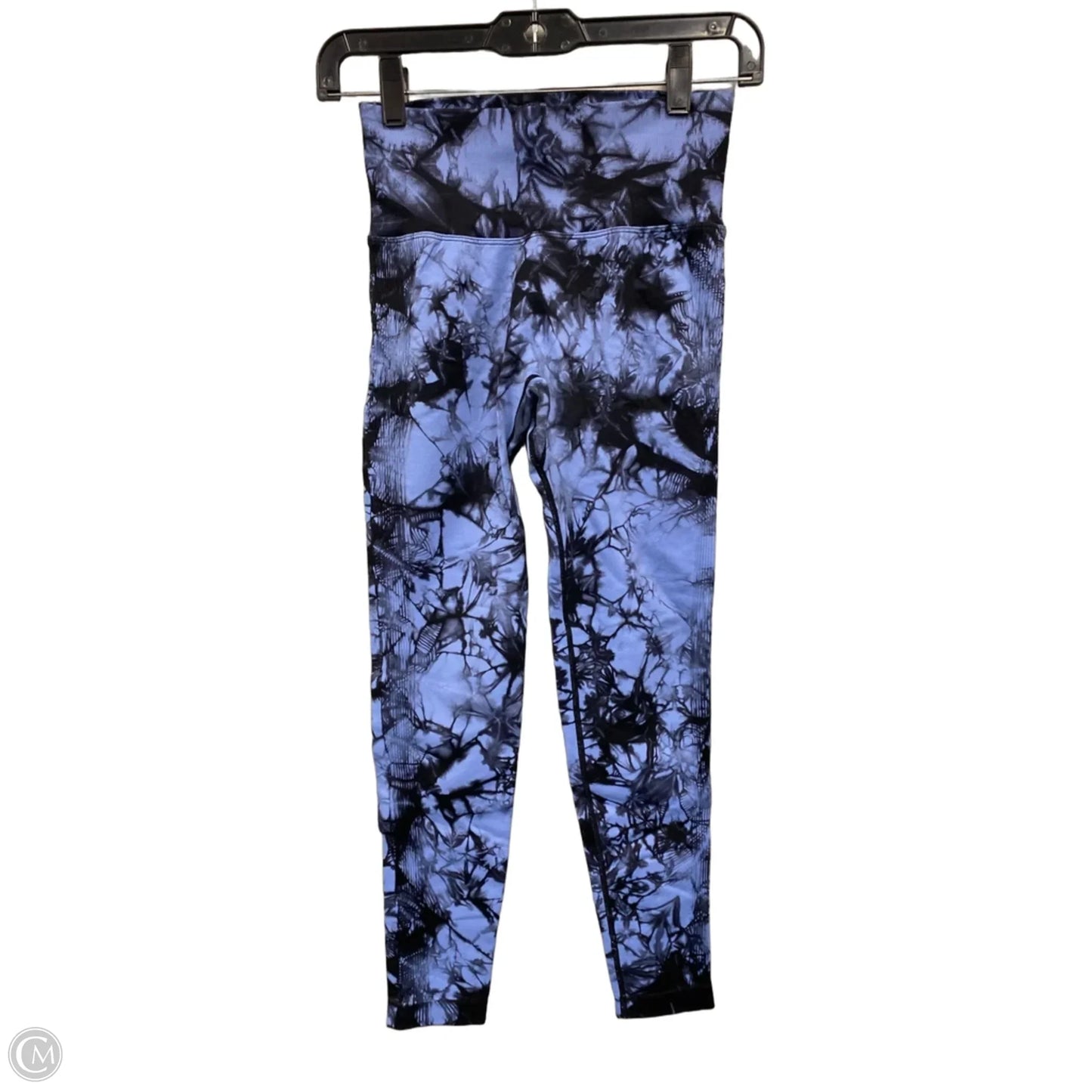 Athletic Leggings By Clothes Mentor In Black & Blue, Size: S