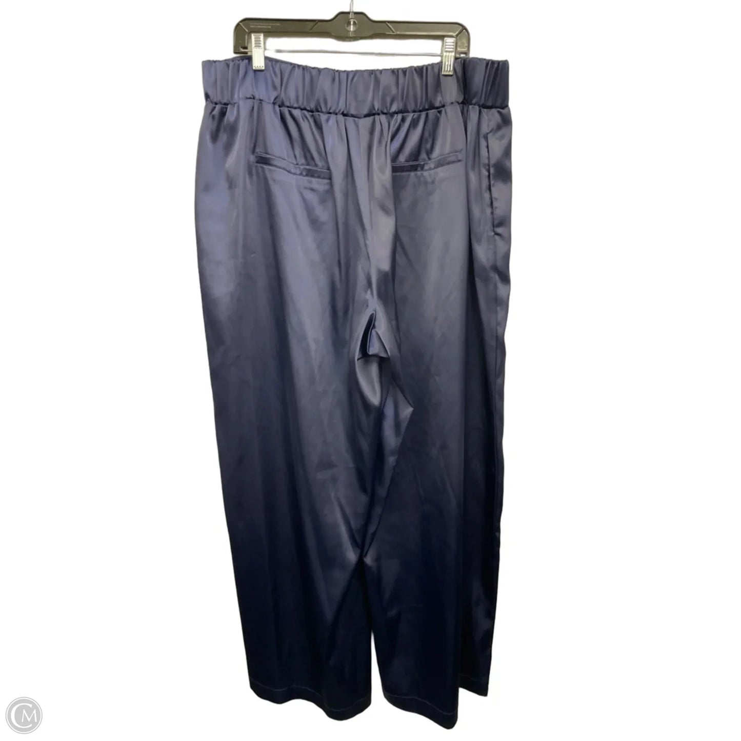 Pants Wide Leg By Lane Bryant In Navy, Size: 18