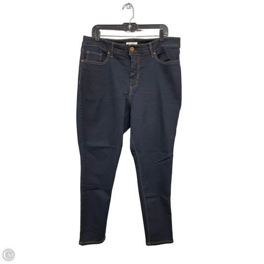 Jeans Skinny By Jessica Simpson In Blue, Size: 18