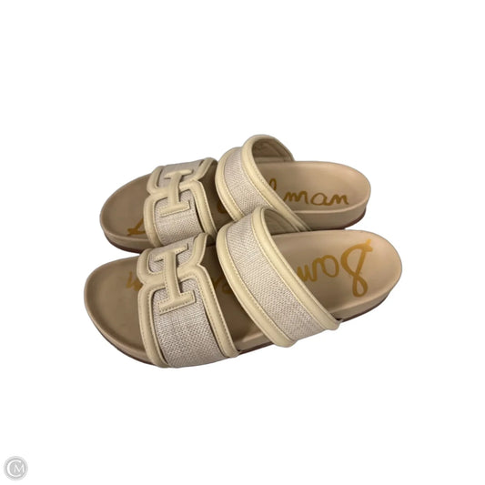Sandals Flats By Sam Edelman In Tan, Size: 9