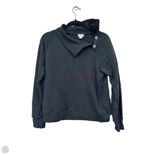 Sweatshirt Collar By J. Crew In Black, Size: S