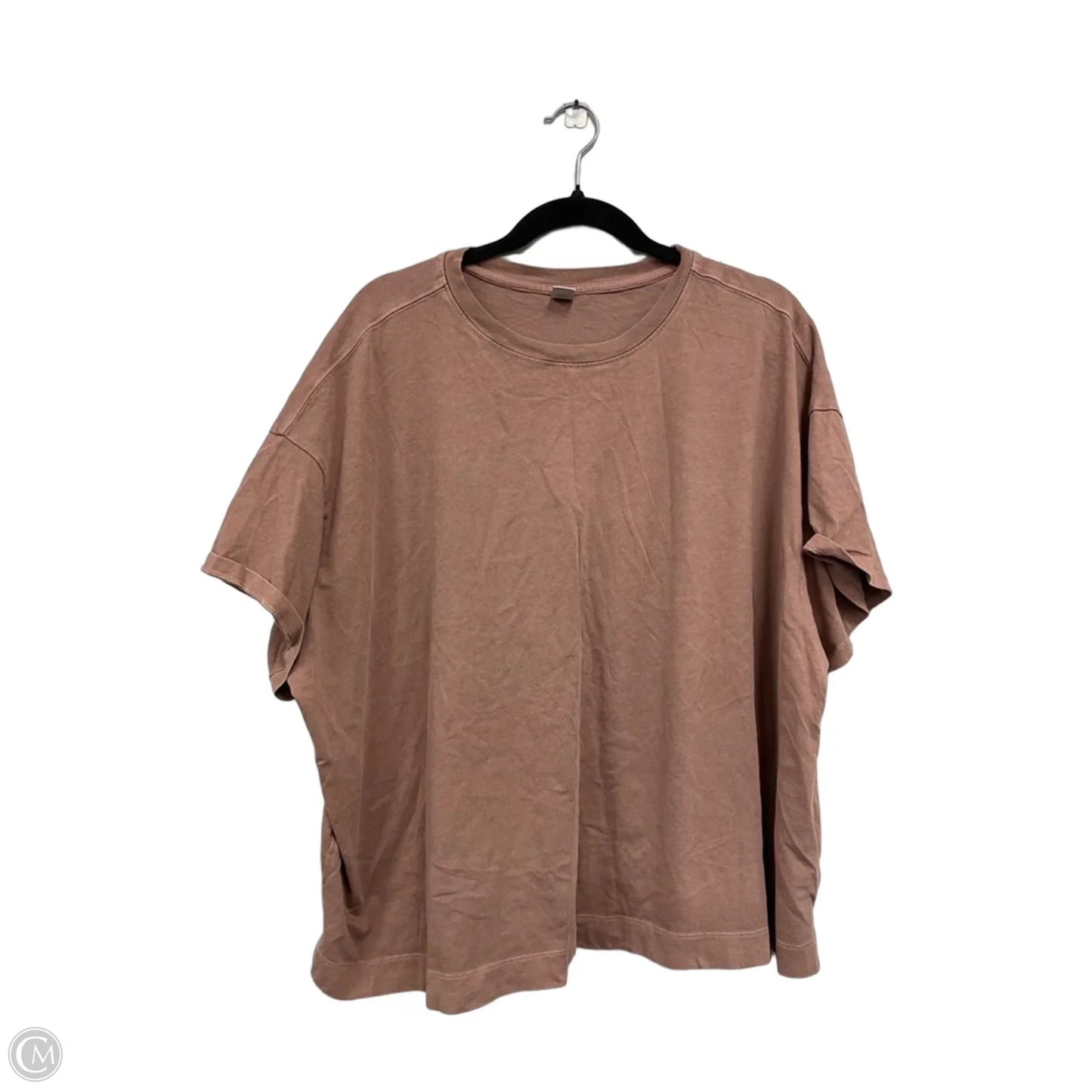 Top Short Sleeve By Old Navy In Brown, Size: 3x