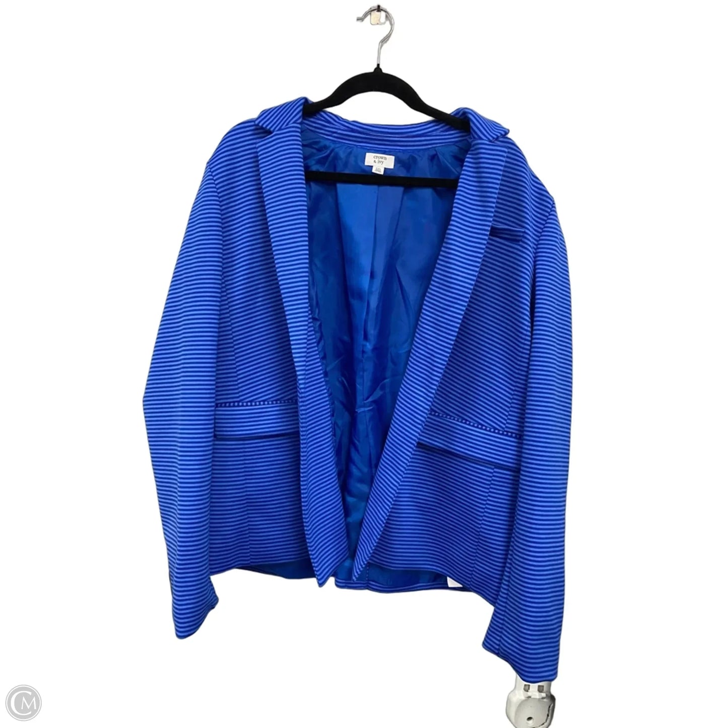 Blazer By Crown And Ivy In Blue, Size: Xxl