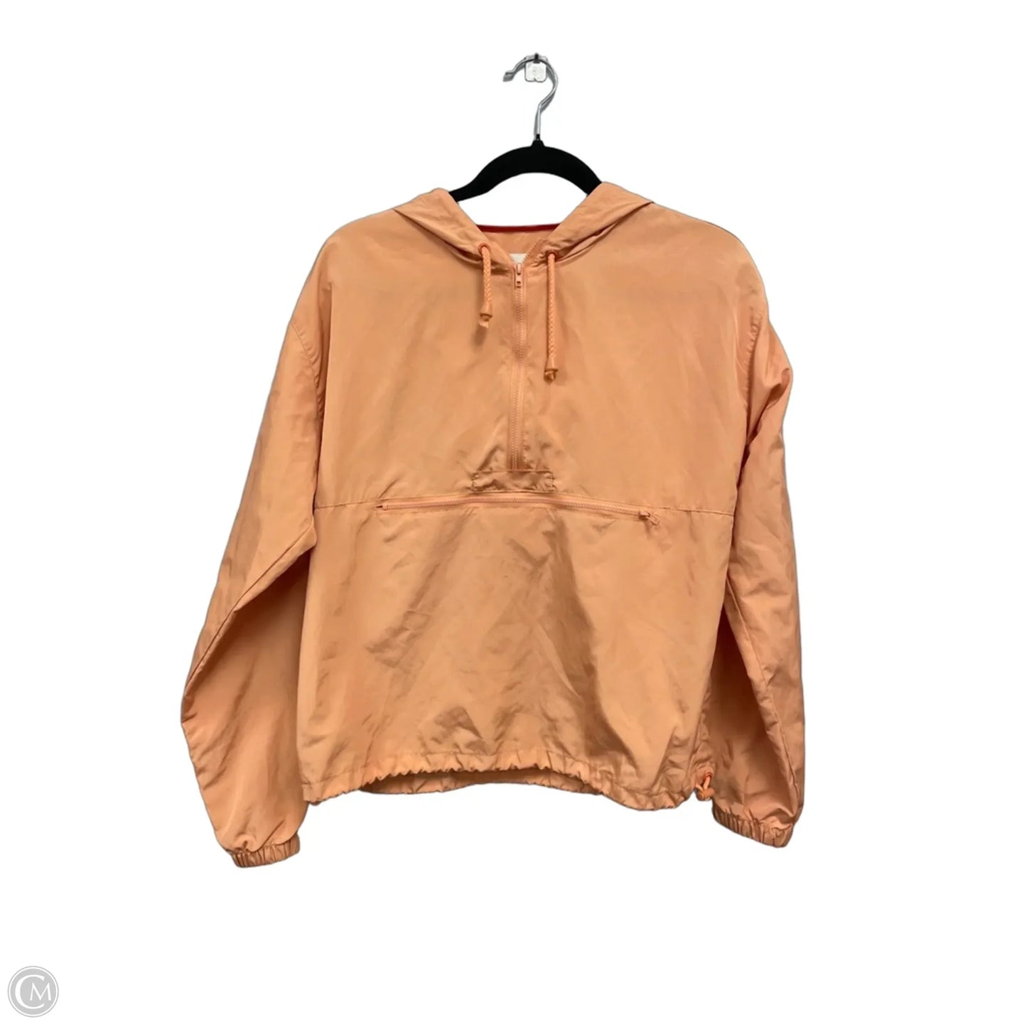 Jacket Windbreaker By Thread And Supply In Orange, Size: S