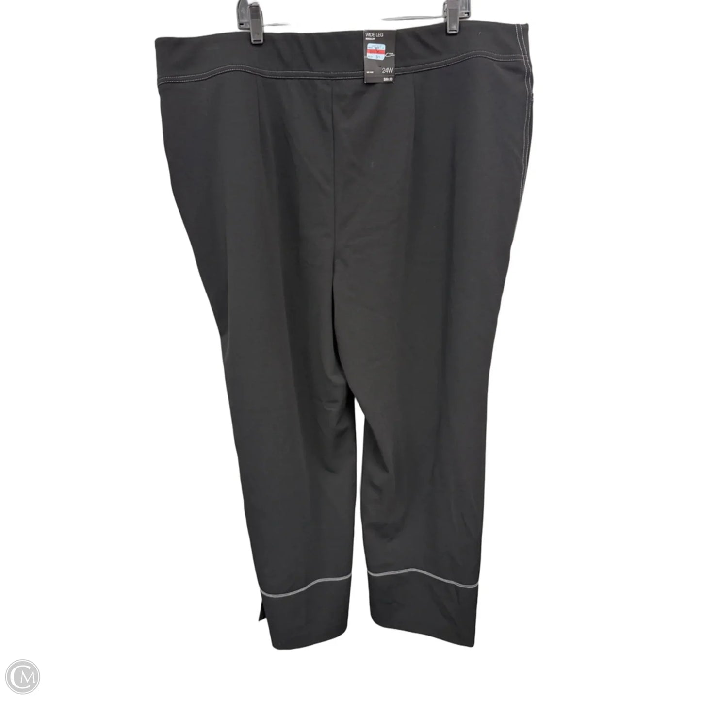 Pants Wide Leg By Inc In Black, Size: 24