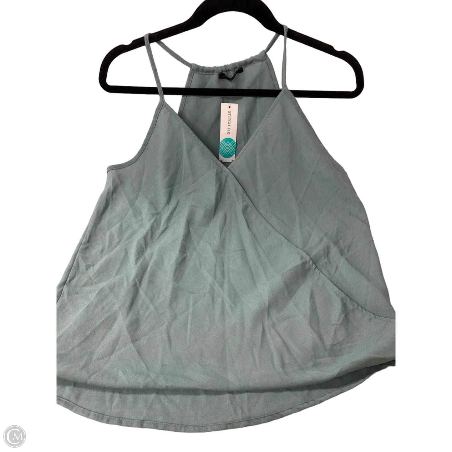 Top Sleeveless By Papermoon In Green, Size: S