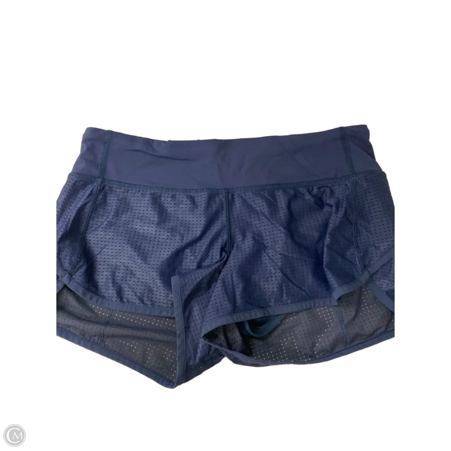 Athletic Shorts By Lululemon In Navy, Size: 6